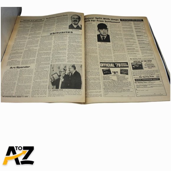 SPORTING NEWS-MARCH 17, 1979-LARRY BIRD/INDIANA STATE-NO LABEL-COMPLETE MAGAZINE - Picture 7 of 10